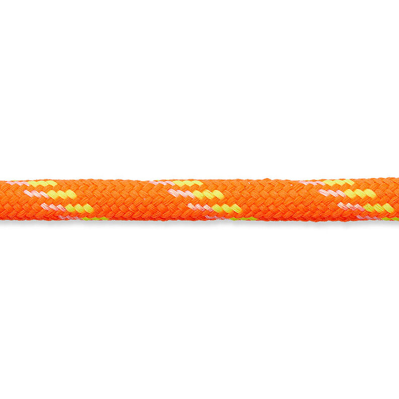 Koord Lurex [Ø 7 mm] – neon oranje,  image number 1