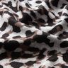 Viscosejersey kleine luipaardprint – chocolade/zilvergrijs,  thumbnail number 2