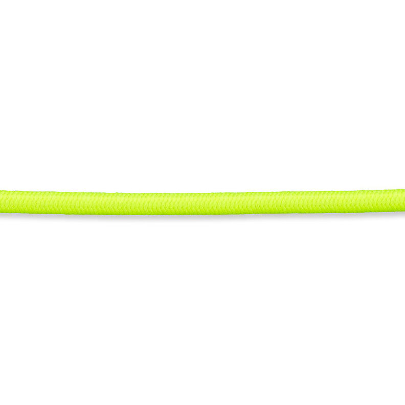 Gummikoord [Ø 3 mm] – neongeel,  image number 1