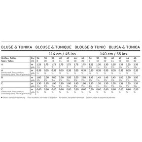 Blouse / Tuniek, Burda 6809, 