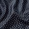 Voeringstof Polkadots – marineblauw,  thumbnail number 2