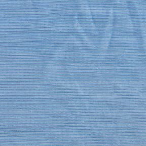 Transparante plissé glitterstrepen – blauw, 