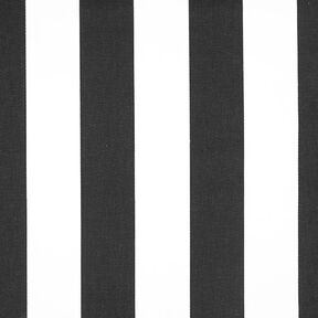 Katoenkeper strepen 3 – zwart/wit, 