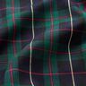 Viscosemix tartan ruit – dennengroen/zwart,  thumbnail number 2