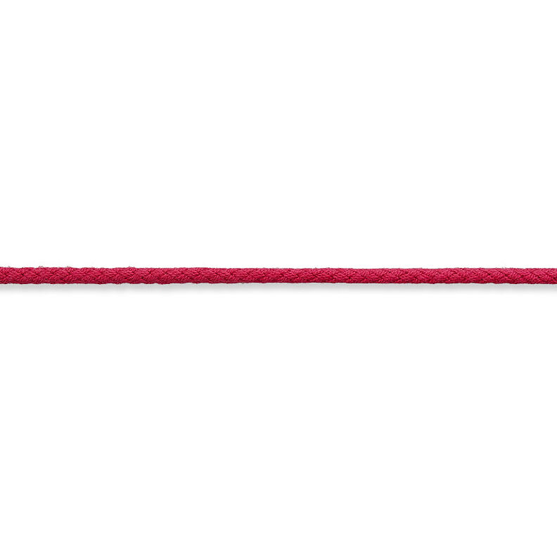 Katoenen koord [Ø 3 mm] – pink,  image number 2