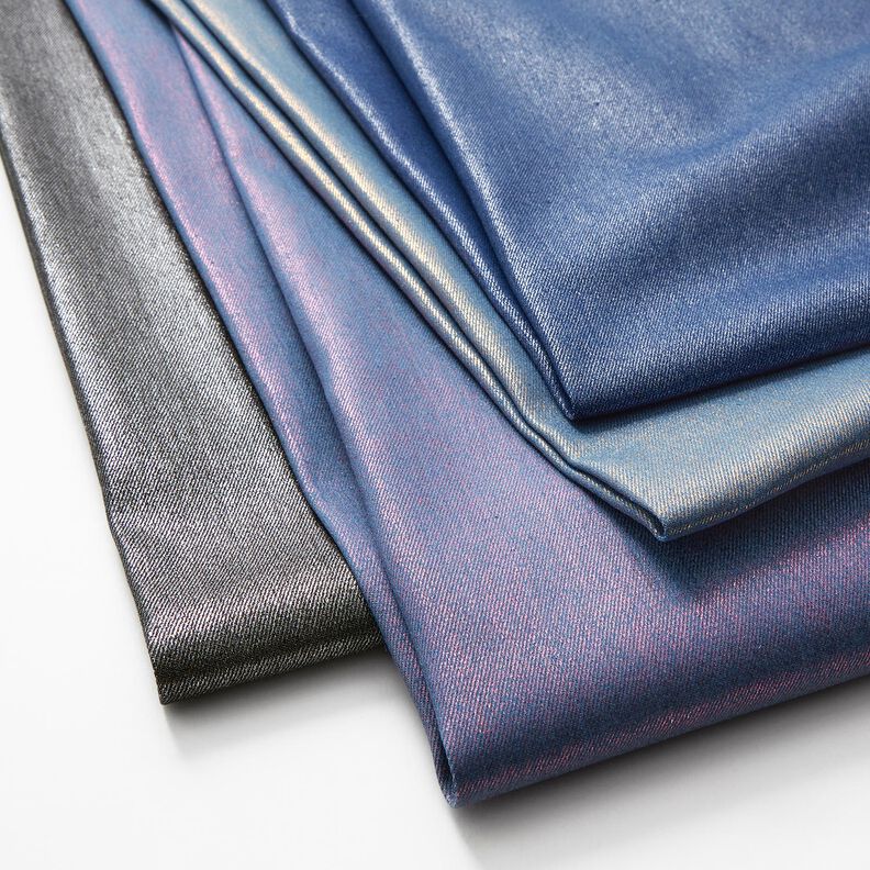 Denimstretch metallic – indigo/zilver metallic,  image number 5