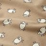 Katoenflanel Schapen | by Poppy – donkertaupe,  thumbnail number 2