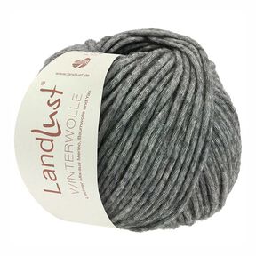 LANDLUST Winterwolle, 50g | Lana Grossa – grijs, 