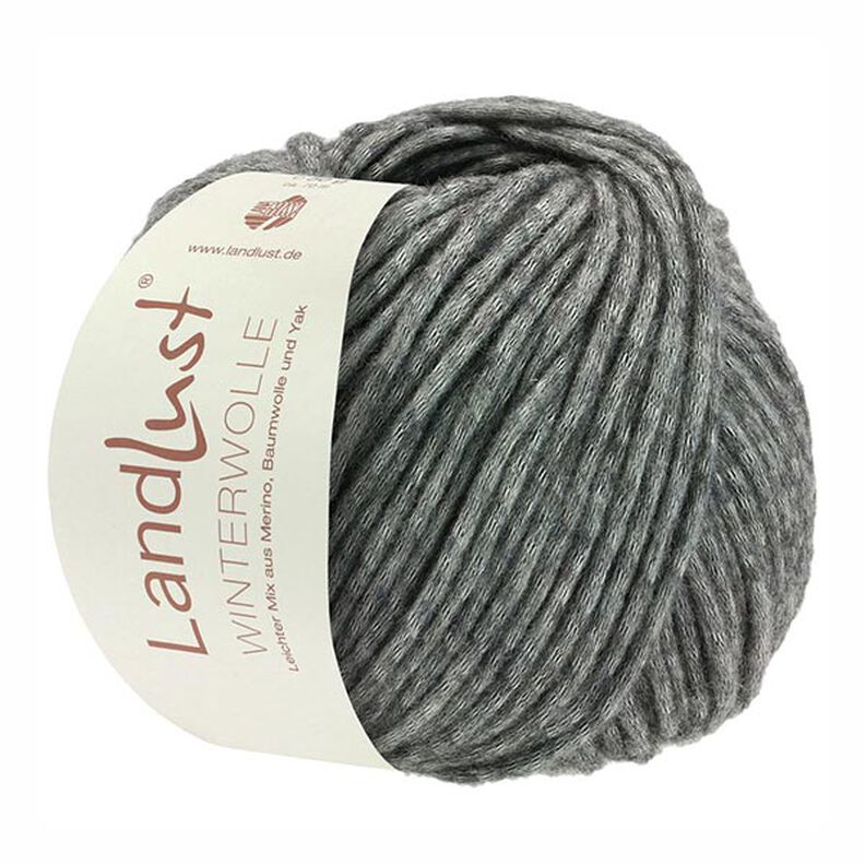 LANDLUST Winterwolle, 50g | Lana Grossa – grijs,  image number 1