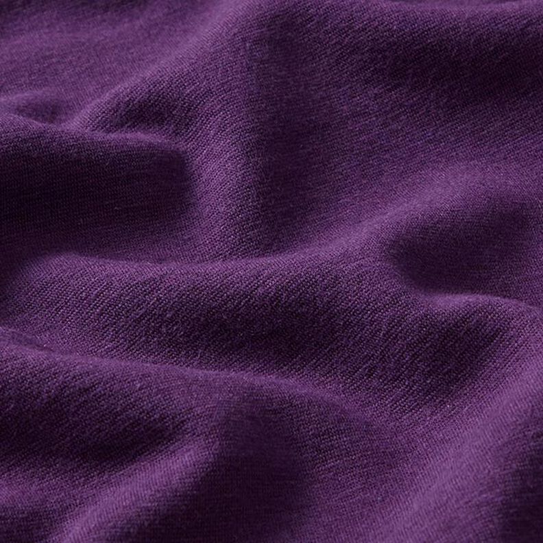 Alpenfleece Knuffelsweat Effen – aubergine,  image number 3