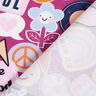 Katoenjersey Happy patches | by Poppy druif,  thumbnail number 4