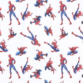 Cretonne Licentiestof Spiderman | Marvel – wit, 