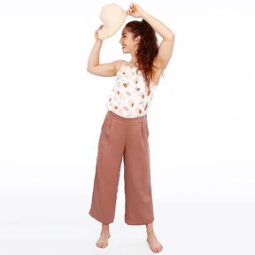 FRAU HEDDA - culotte met wijde pijpen en elastische tailleband, Studio Schnittreif | XS - XXL, 