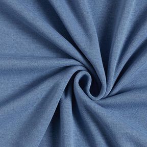 Alpenfleece Knuffelsweat Effen – jeansblauw, 