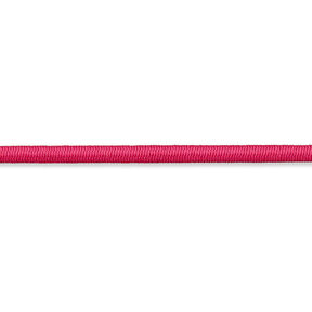 Gummikoord [Ø 3 mm] – intens roze, 